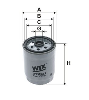 Топливный фильтр WIX FILTERS WF8383