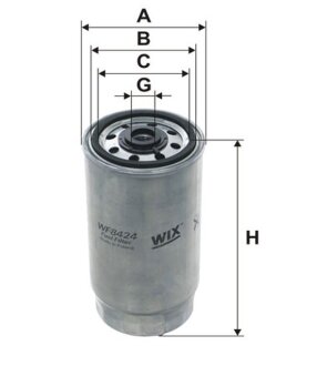 Топливный фильтр WIX FILTERS WF8424