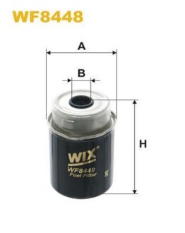 Топливный фильтр WIX FILTERS WF8448