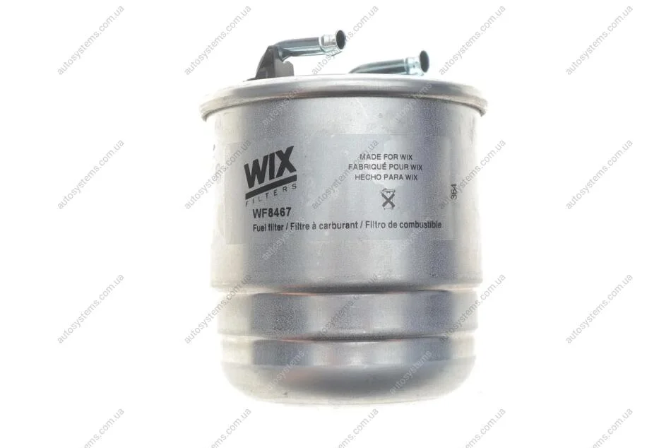 Фільтр паливний MB C-class (W204)/E-class (W212) 2.2/3.0CDI (OM651/OM642) 09-15 (h=117.5mm) WIX FILTERS WF8467 (фото 1)