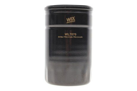Фільтр масляний VW Caddy/Golf I/II/III/Passat -96/Audi 80/100 -94/A6 -97 WIX FILTERS WL7070-12