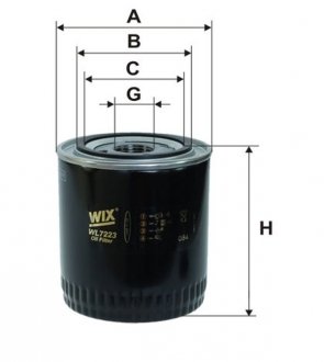 Фильтр масляний WIX FILTERS WL7223 (фото 1)
