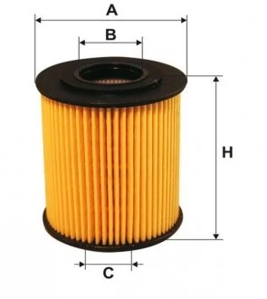 Фильтр масляний WIX FILTERS WL7283