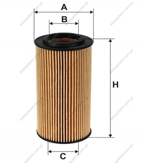 Фільтр масляний Audi A3/A4/A6/Q3/VW Golf V/VI/Passat 2.0 FSI 04- WIX FILTERS WL7504 (фото 1)