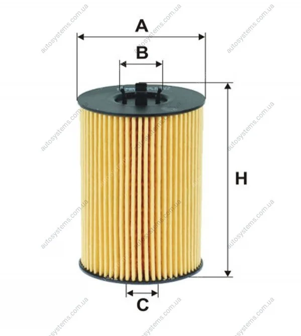 Фільтр масляний VW Passat/Caddy IV/Crafter/T6 1.6/2.0TDI 14- WIX FILTERS WL7514 (фото 1)