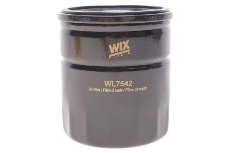 Фильтр масляний WIX FILTERS WL7542