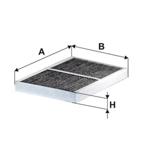 Фільтр салону вугільний VOLVO WIX FILTERS WP10329