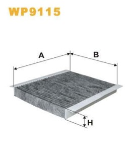 Фильтр салона с активированным углем WIX FILTERS WP9115
