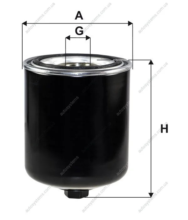 Фильтр осушителя воздуха WIX FILTERS WS10152 (фото 1)