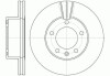 Тормозной диск передний вентилируемый WOKING D6643.10 (фото 1)