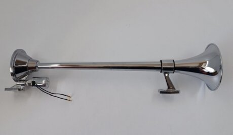 Сигнал повітрянний 1-дудка кругла 12V/ 24V L640MM WOSM F-394 WS
