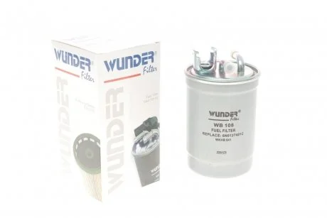 Фільтр паливний VW Caddy 1.9SDI/TDI -03 Wunder-filter WB 108