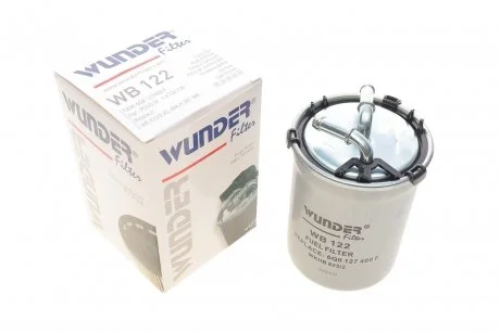 Фільтр паливний Skoda Fabia/Roomster/VW Polo 1.4/1.6TDI 05- Wunder-filter WB 122