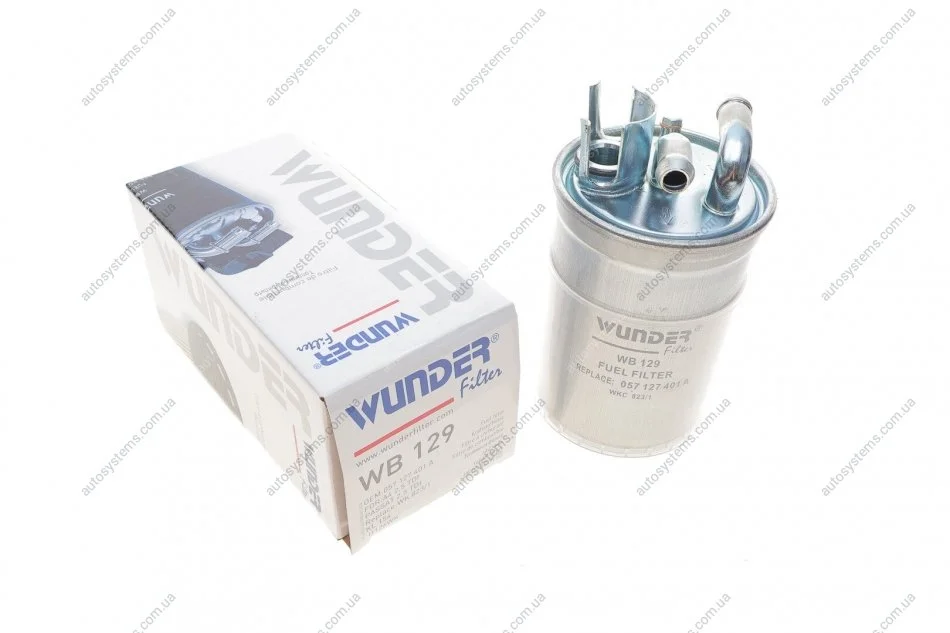 Фільтр паливний Audi A6/VW Passat 2.5TDI 97-05 Wunder-filter WB 129 (фото 1)