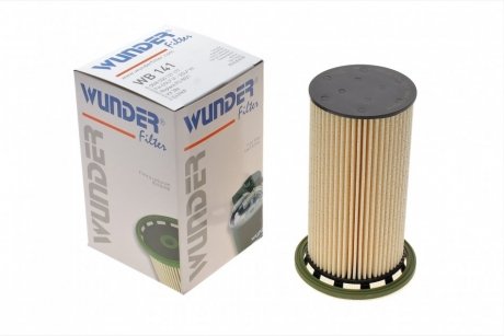 Фільтр паливний Audi A3/Q2/TT/Skoda Octavia/SuperB/VW Caddy/Golf/Passat/Polo/Tiguan 1.6/2.0D 09- Wunder-filter WB 141