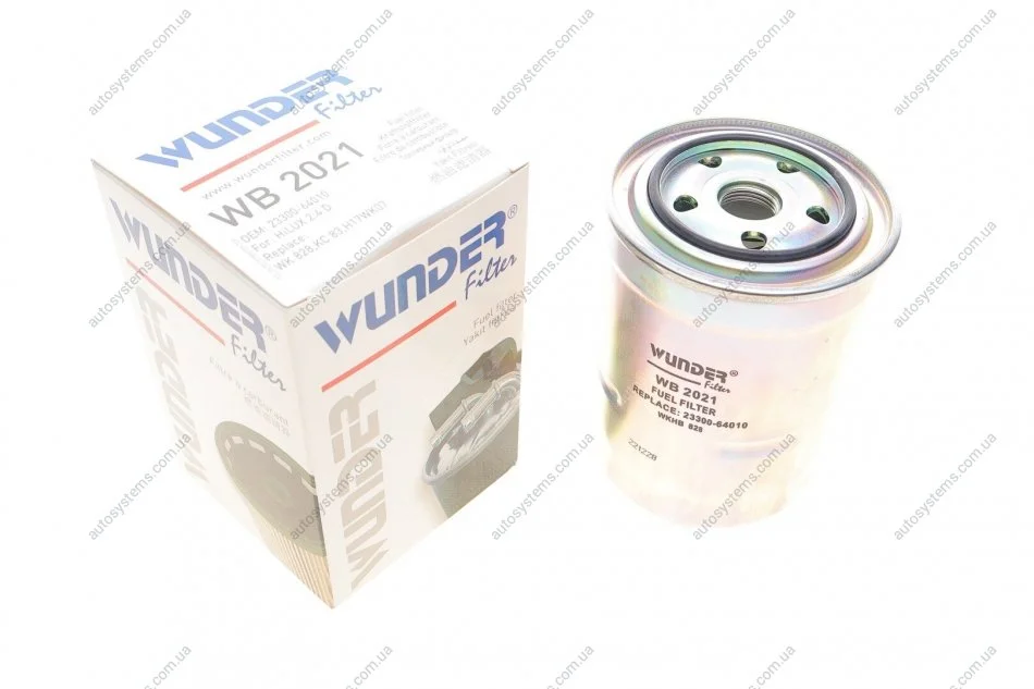 Фільтр паливний Toyota Land Cruiser 2.4-4.2 TD/D 89- Wunder-filter WB 2021 (фото 1)