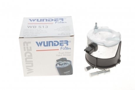 Фільтр паливний Ford Fiesta/Focus 1.6TDCI 03- Wunder-filter WB 513