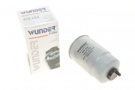 Фільтр паливний Fiat Ducato 02- HDI Wunder-filter WB 650