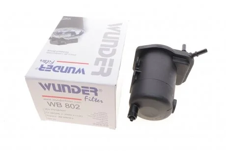 Фільтр паливний Renault Megane/Scenic II 1.5 dCi 02- Wunder-filter WB 802