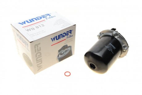 Фільтр паливний Renault Kangoo/Dokker/Duster/Logan 1.5dci 10- (на болтах) Wunder-filter WB 812