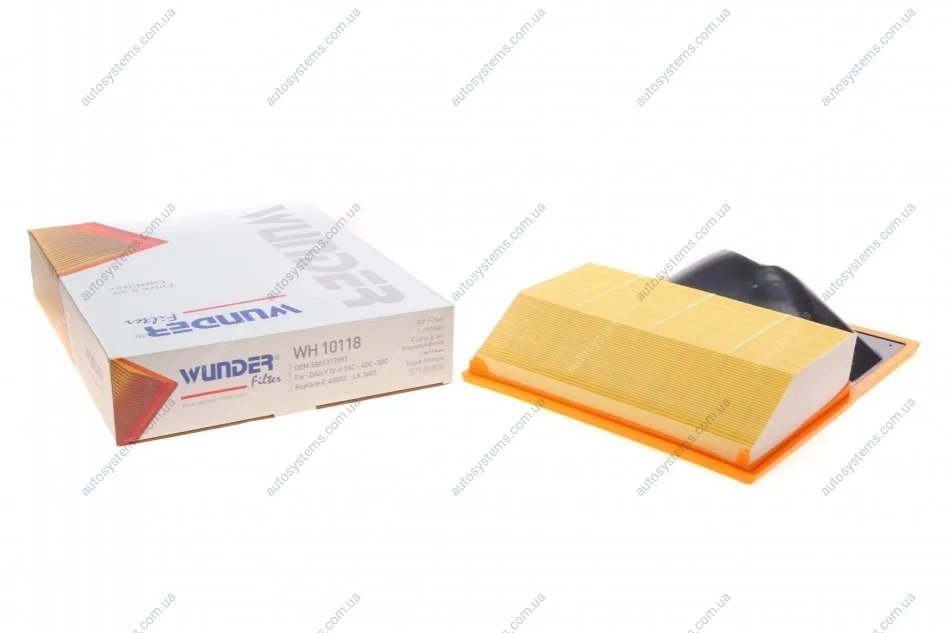 Фільтр повітряний Iveco Daily 2.3JTD/3.0 11- Wunder-filter WH 10118 (фото 1)