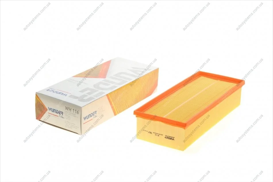 Фільтр повітряний VW Caddy 1.9TDI Wunder-filter WH 116 (фото 1)