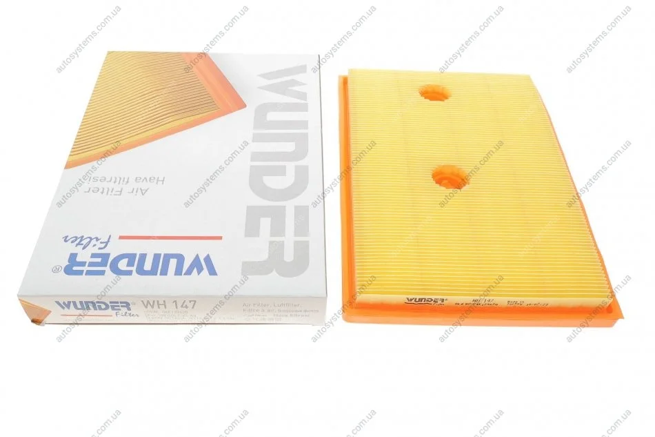 Фільтр повітряний VW Caddy/Golf VII 1.2/1.4TSI 12- Wunder-filter WH 147 (фото 1)