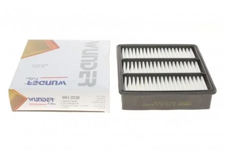 Фільтр повітряний Mitsubishi Colt V/Galant VI/Lancer/Outlander 1.3-2.4TDI 95- Wunder-filter WH 2038