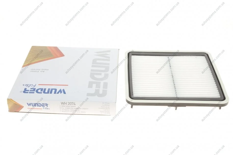 Фільтр повітряний Subaru Forester/Impreza/Legacy 1.6-3.6i 03- Wunder-filter WH 2074 (фото 1)