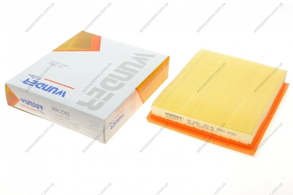 Фільтр повітряний Toyota Auris/Prius 1.8/RAV4 2.5 6V 06- Wunder-filter WH 2092 (фото 1)