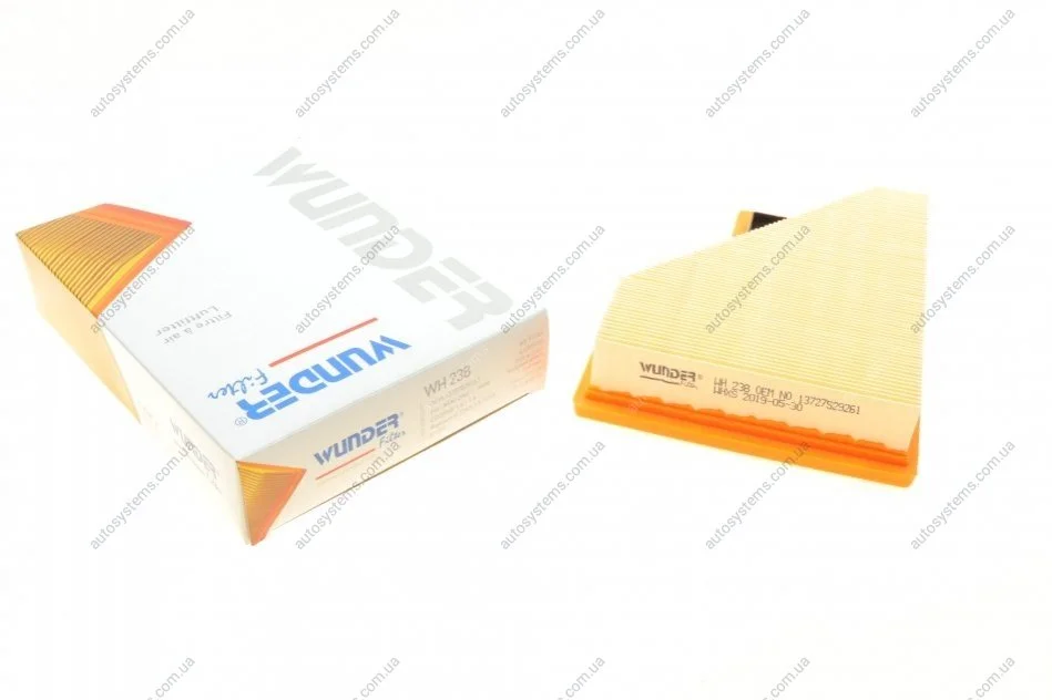 Фільтр повітряний Mini Cooper/One 1.6 01-08 Wunder-filter WH 238 (фото 1)