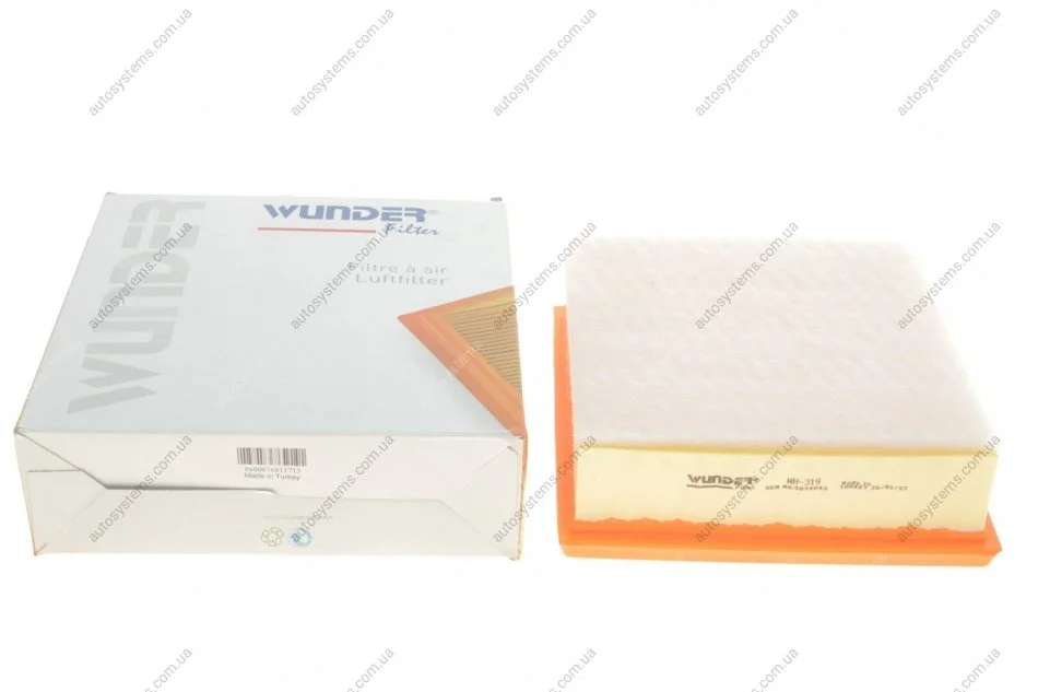 Фільтр повітряний Opel Corsa D 06- (з поролоном) Wunder-filter WH 319 (фото 1)