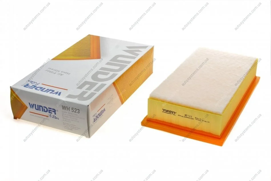 Фільтр повітряний Citroen Jumpy 2.0 BlueHDi 16-/Peugeot Expert/3008 2.0 GT HDi/BlueHDi 16- Wunder-filter WH 523 (фото 1)