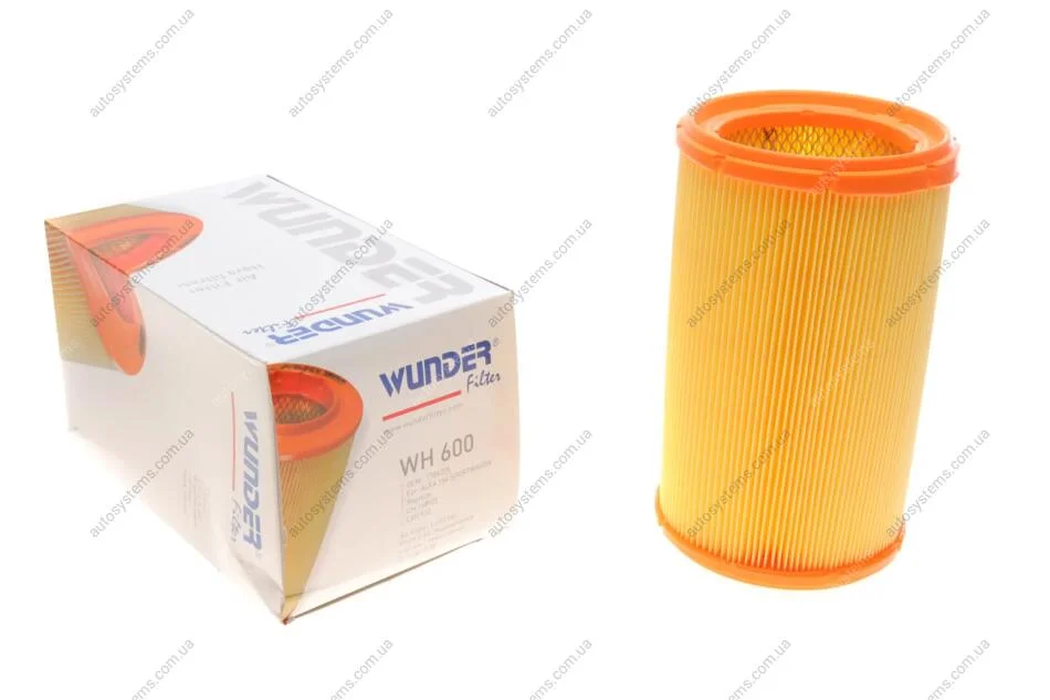 Фільтр повітряний Alfa Romeo/Lancia Lybra 1.6/1.9 JTD 99- Wunder-filter WH 600 (фото 1)