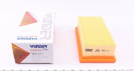Фільтр повітряний Fiat Panda/Tipo/Uno 0.9-1.1 86- Wunder-filter WH 611