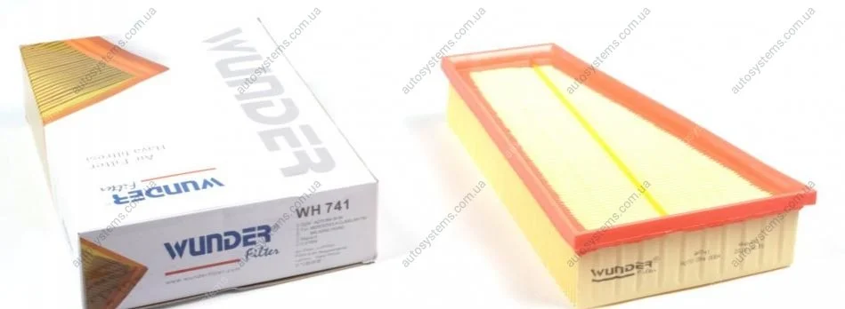 Фільтр повітряний MB A-class (W176)/B-class (W264/W242) 1.6-2.2 11- Wunder-filter WH 741 (фото 1)