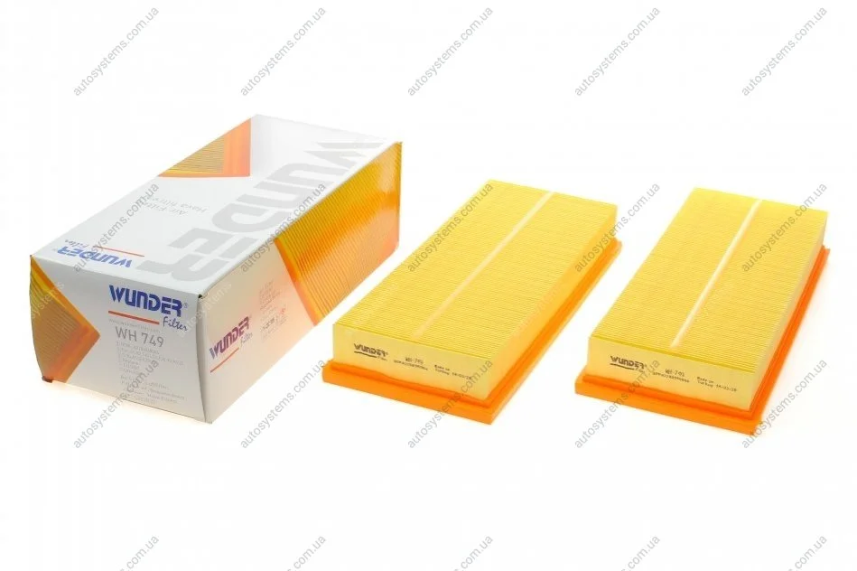 Фільтр повітряний MB E-class (W212)/GLE (W166) 11- M157/M278 Wunder-filter WH 749 (фото 1)