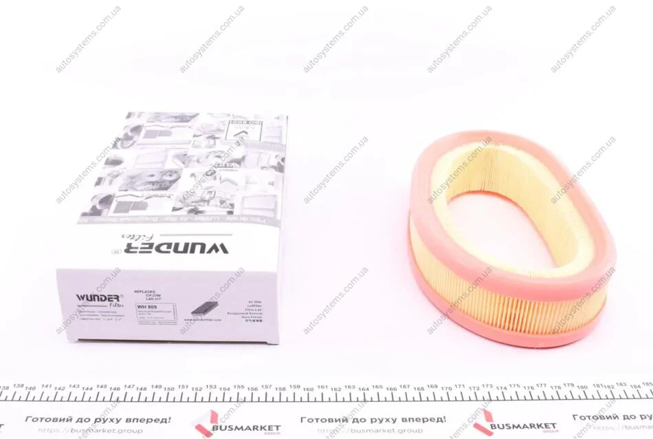Фільтр повітряний Renault Megane I 1.4 96-03 Wunder-filter WH 809 (фото 1)
