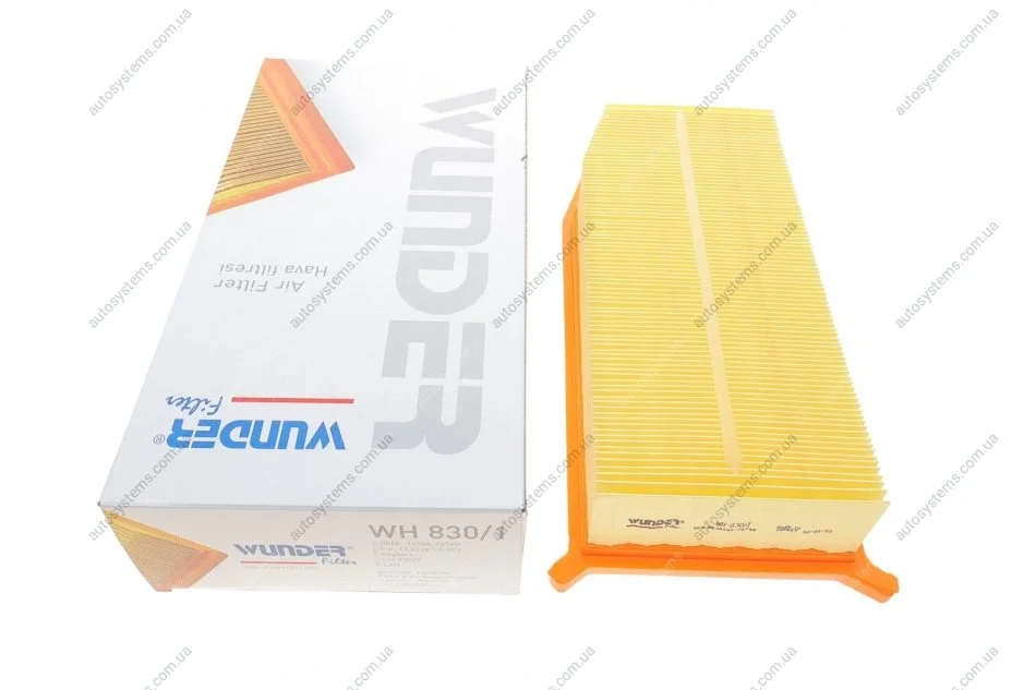 Фільтр повітряний Renault Clio/Dacia Logan 0.9-1.6 10- Wunder-filter WH 830/1 (фото 1)