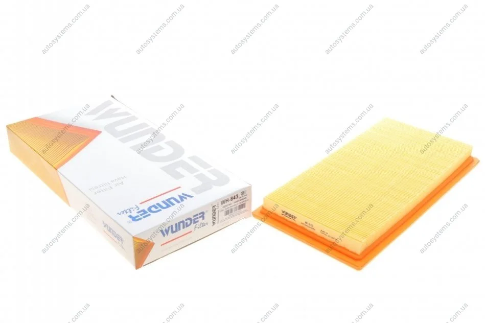 Фільтр повітряний Dodge Caliber/ Jeep Compass/ Patriot 2.0 CRD 06- Wunder-filter WH 843 (фото 1)