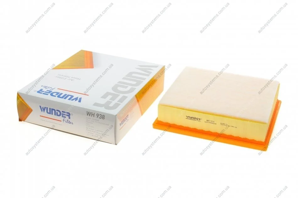 Фільтр повітряний Mitsubishi L 200 2.4 14- Wunder-filter WH 938 (фото 1)