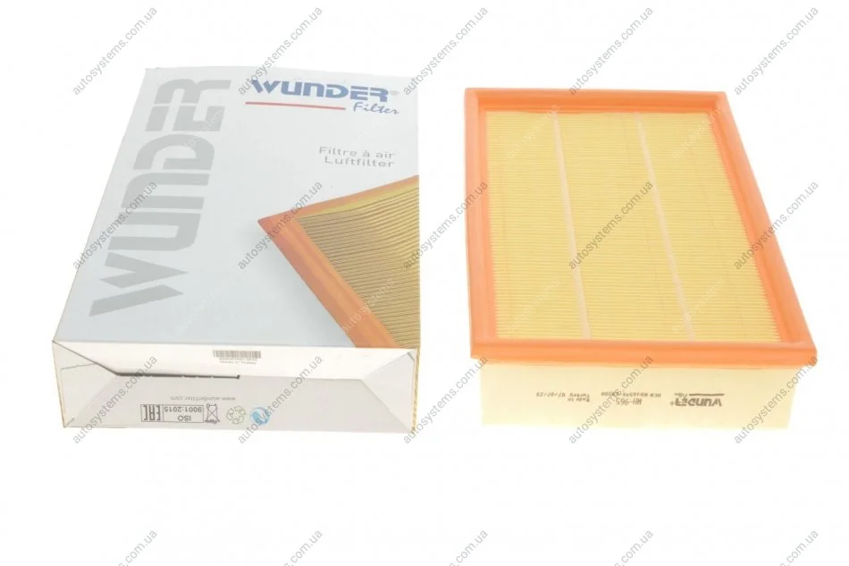 Фільтр повітряний Nissan Navara/Pathfinder 2.5 dCi 7/05- Wunder-filter WH 965 (фото 1)