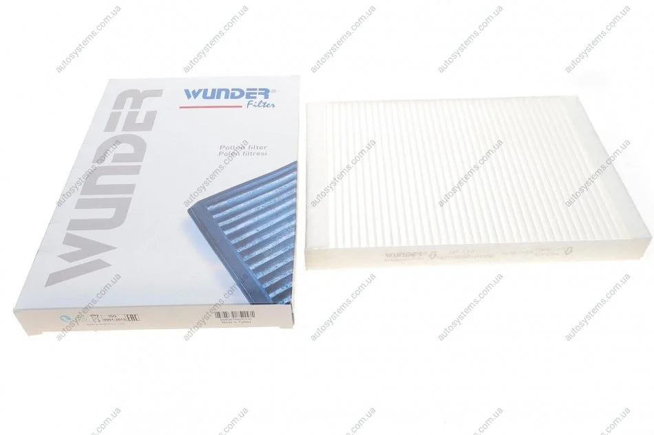 Фільтр салону Audi A4/A6 1.6-4.2 97- Wunder-filter WP 113 (фото 1)