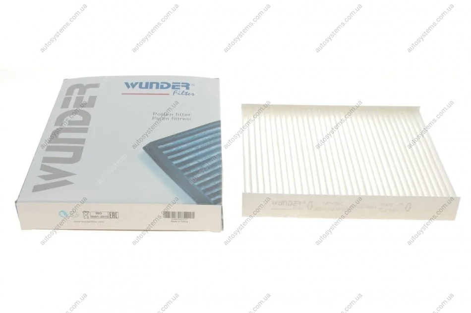 Фільтр салону Ford Fiesta/Fusion 01- Wunder-filter WP 507 (фото 1)