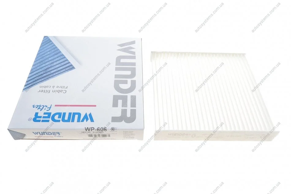 Фільтр салону Fiat Panda/500/500e 06- Wunder-filter WP 606 (фото 1)