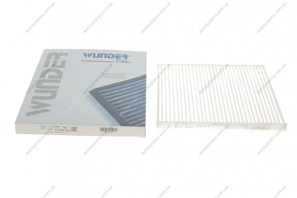 Фільтр салону Hyundai Tucson 04-10/i40 11-/ix35 09-/KIA Rio 05-/Sportage 94- Wunder-filter WP 910 (фото 1)