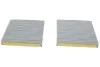 Фільтр салону BMW X3 (F25)/X4 (F26) 2.0/3.0D 10- (вугільний) (к-кт 2 шт.) Wunder-filter WPK 223 (фото 3)