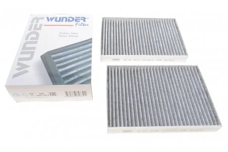 Фільтр салону BMW 5 (G30)/7(G11/G12) 15- (вугільний) Wunder-filter WPK 225