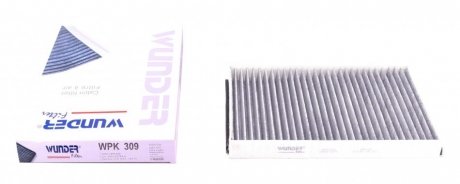 Фільтр салону Opel Astra F/G/H 96- (вугільний) Wunder-filter WPK 309