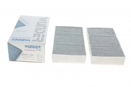 Фільтр салону MB M-class (W166) 11- (вугільний) Wunder-filter WPK 726